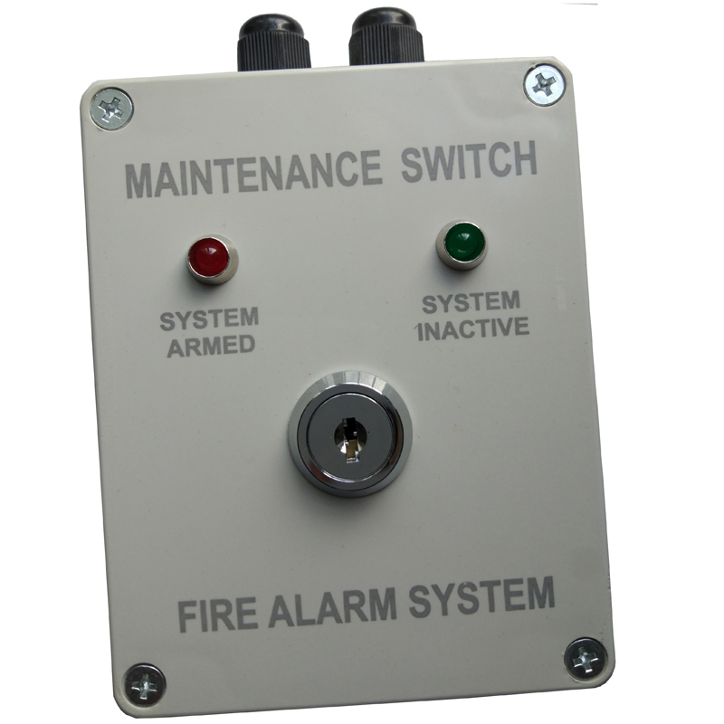 (image for) Gas extinguish system maintenance switch